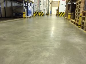Промышленные бетонные полы с топпингом